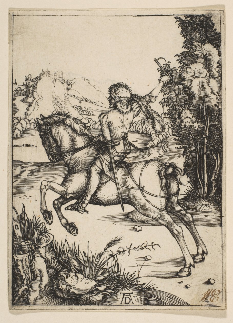 Den lille kureren.n.d. av Albrecht Dürer