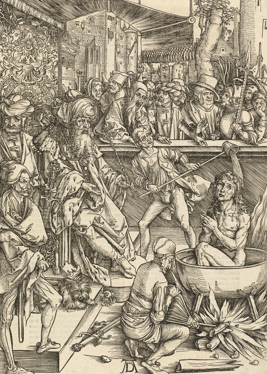 The Martyrdom of Saint John, 1498. av Albrecht Dürer