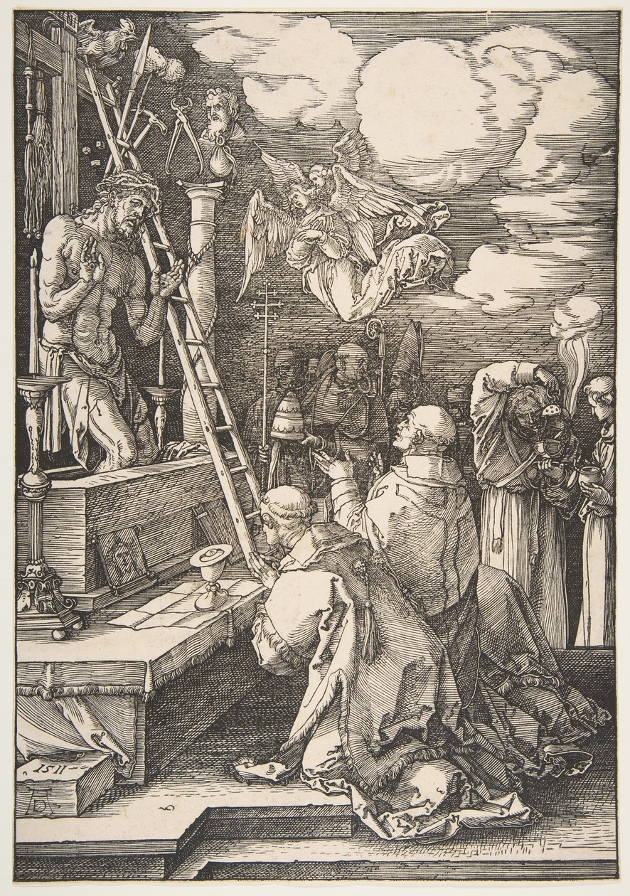 Sankt Gregors messe, 1511. av Albrecht Dürer
