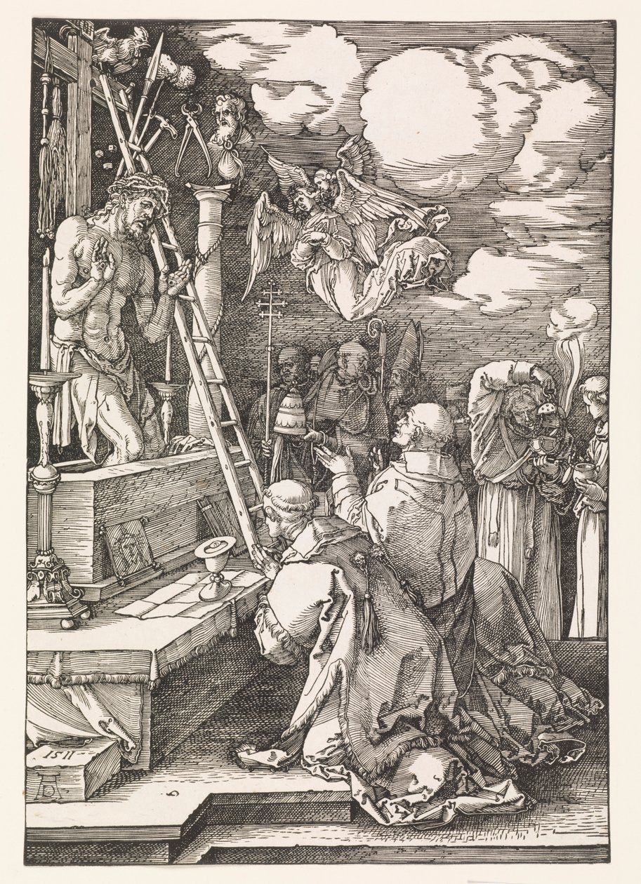 St. Gregorius messe av Albrecht Dürer