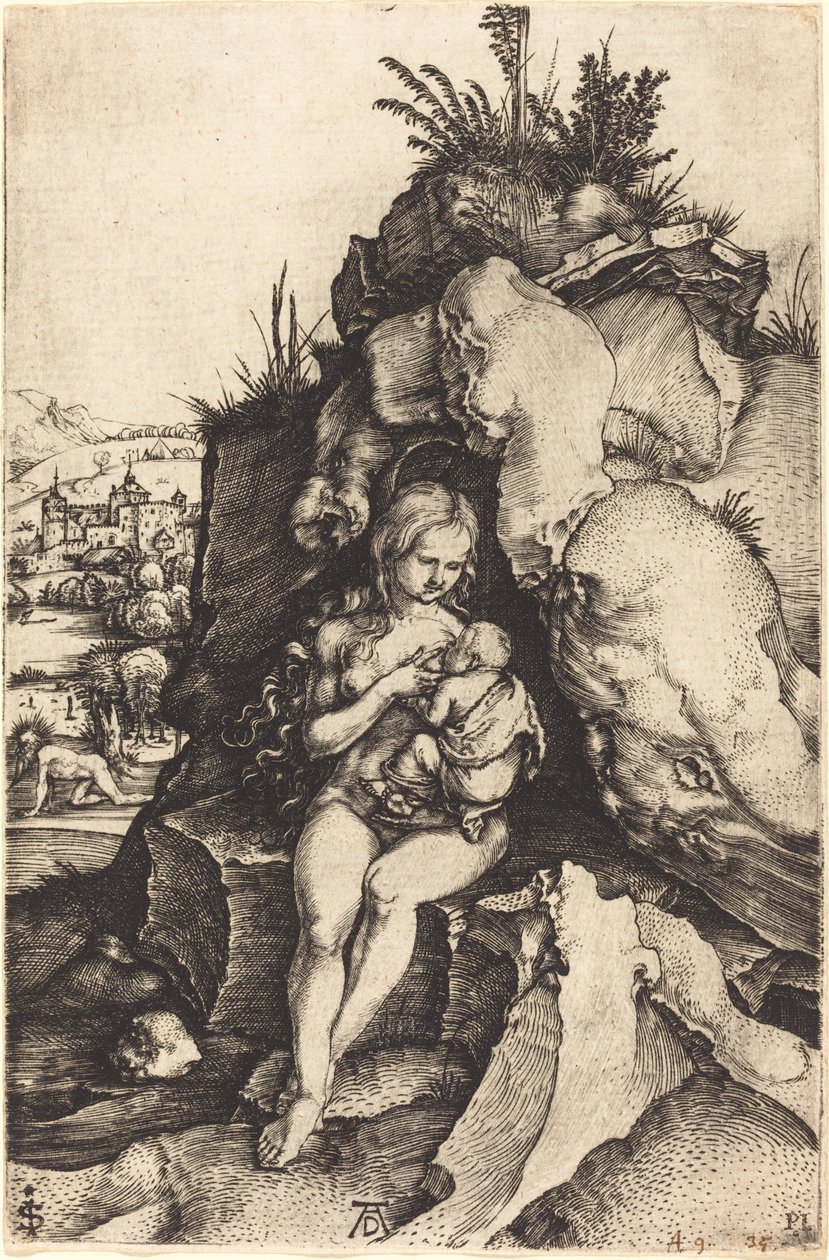 Sankt Johannes Chrysostomos bot av Albrecht Dürer