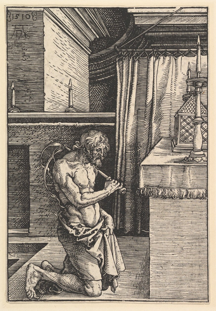 The Penitent, 1510. av Albrecht Dürer