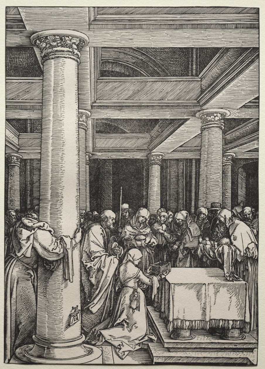 Presentasjonen av Kristus i tempelet av Albrecht Dürer
