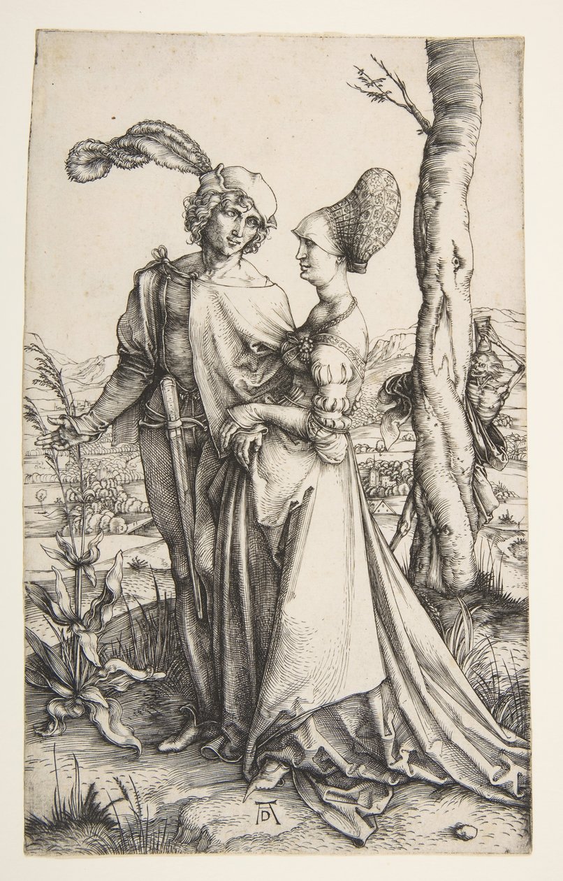 Promenaden, ca. 1498. av Albrecht Dürer