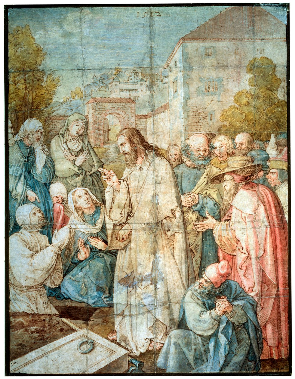 The Raising of Lasarus, 1512. av Albrecht Dürer