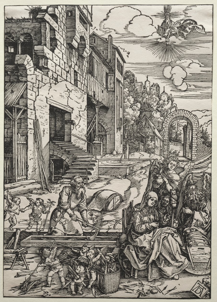 Roen i Egypt, ca. 1501-1502. av Albrecht Dürer