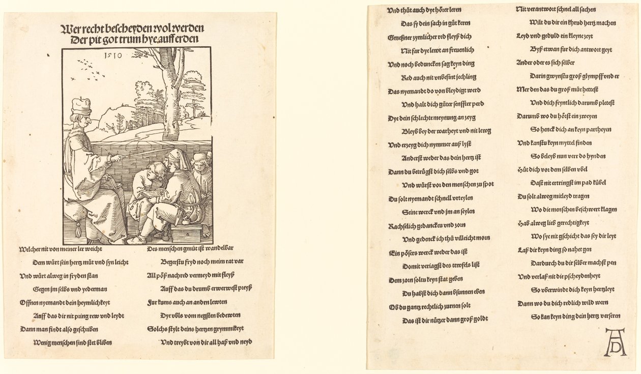 Skolelæreren av Albrecht Dürer