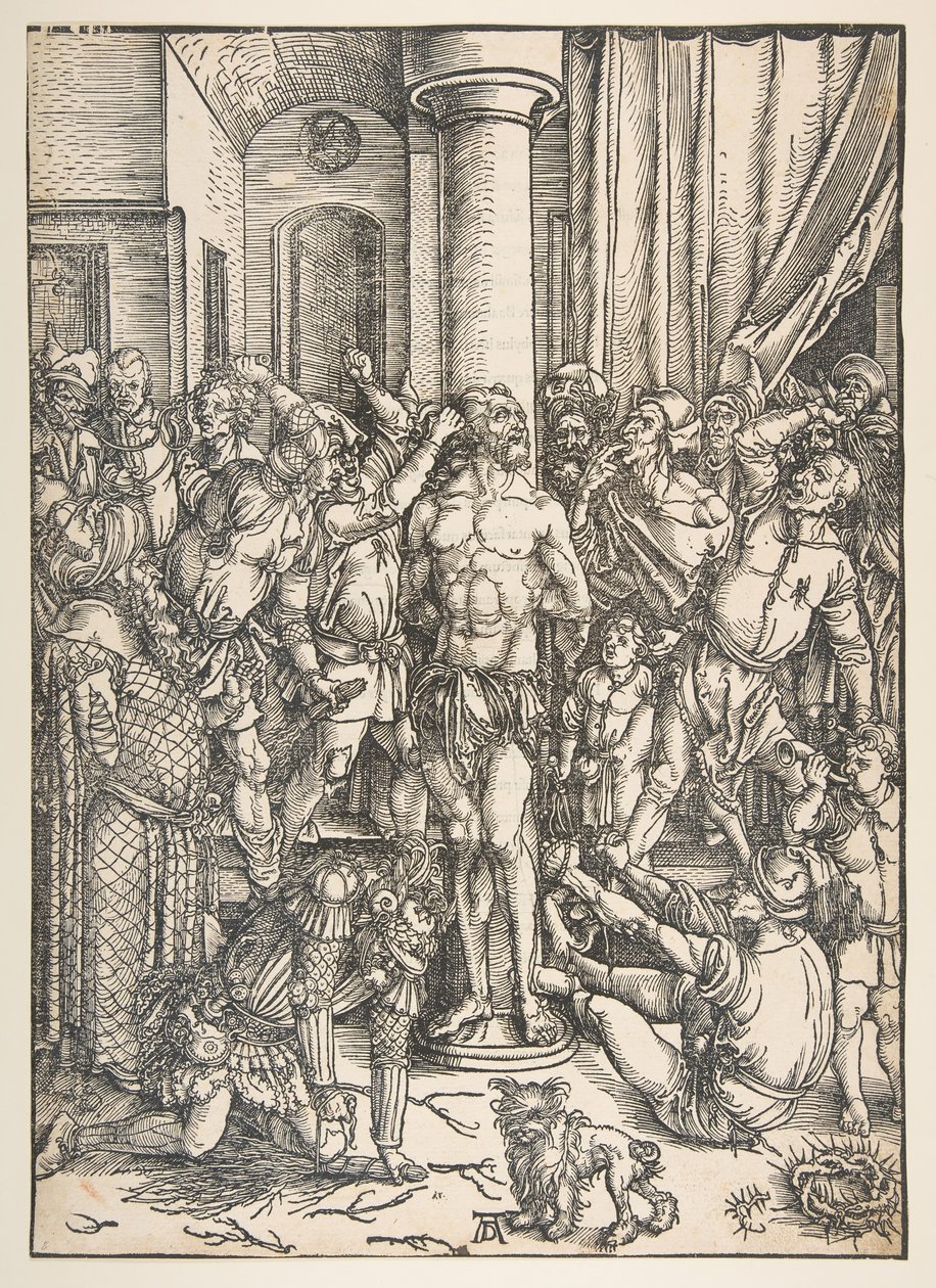 Kristi pisking.n.d. av Albrecht Dürer
