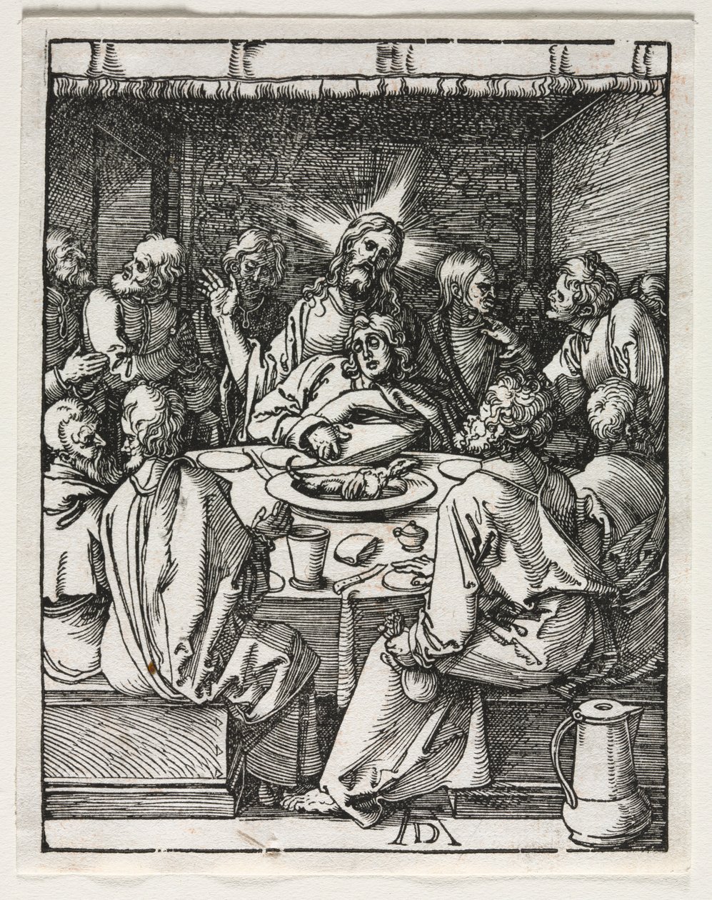 Den lille lidenskapen: Nattverden. av Albrecht Dürer