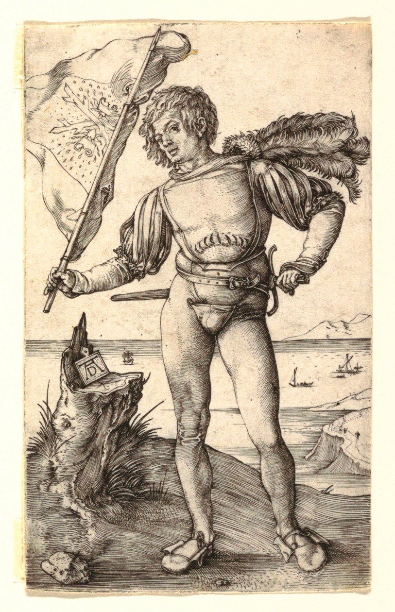 Fanebæreren av Albrecht Dürer