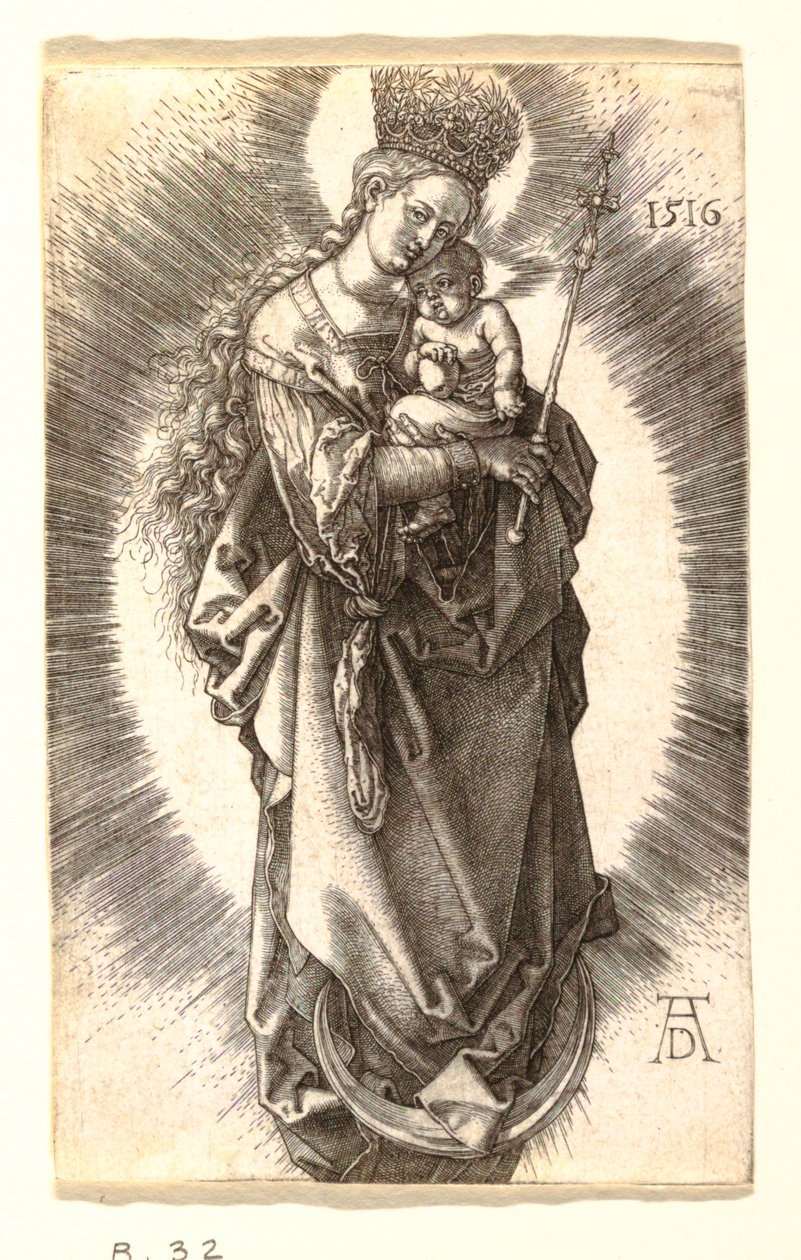 Jomfruen med stjernekronen av Albrecht Dürer