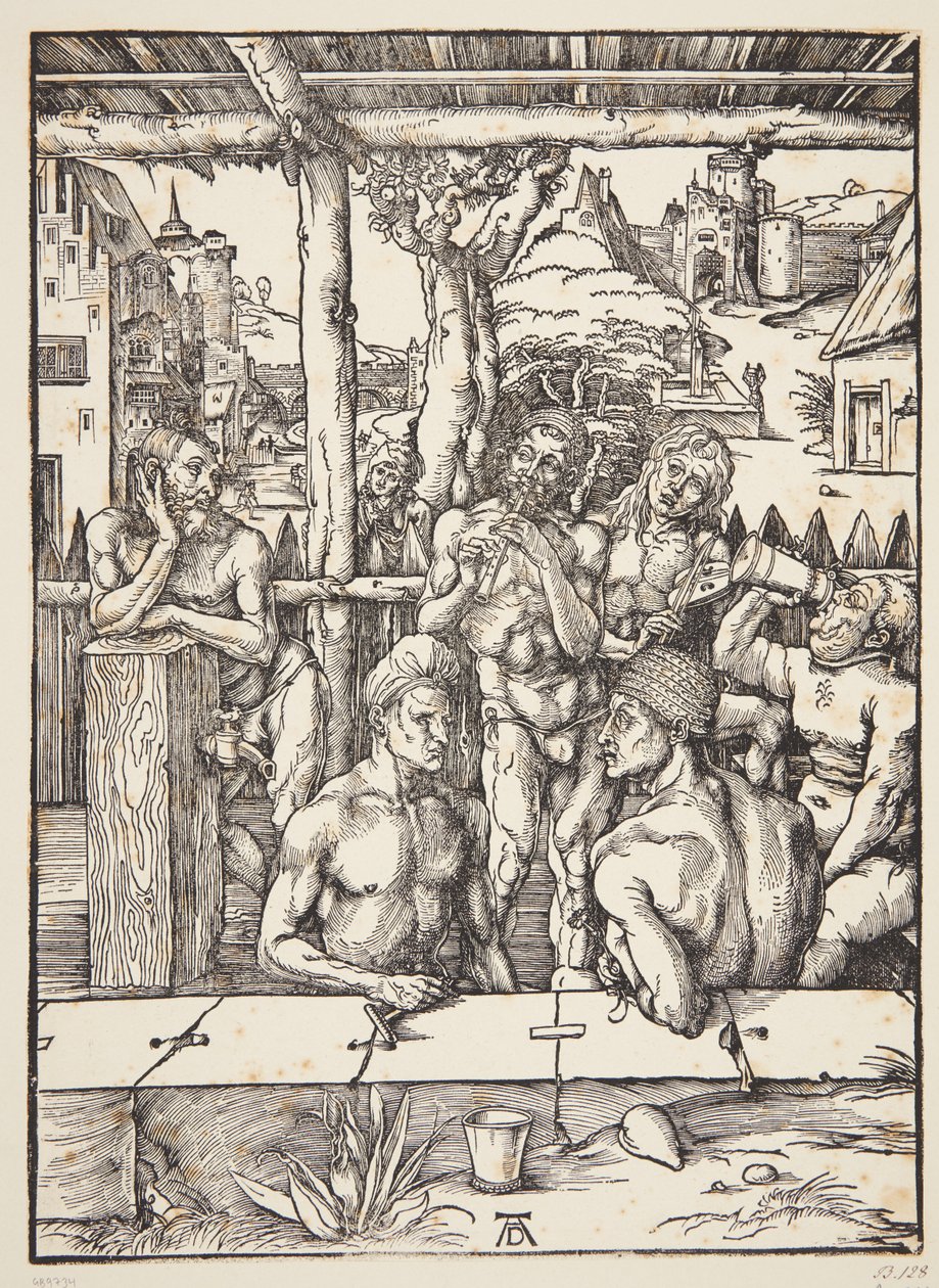 Badehuset av Albrecht Dürer