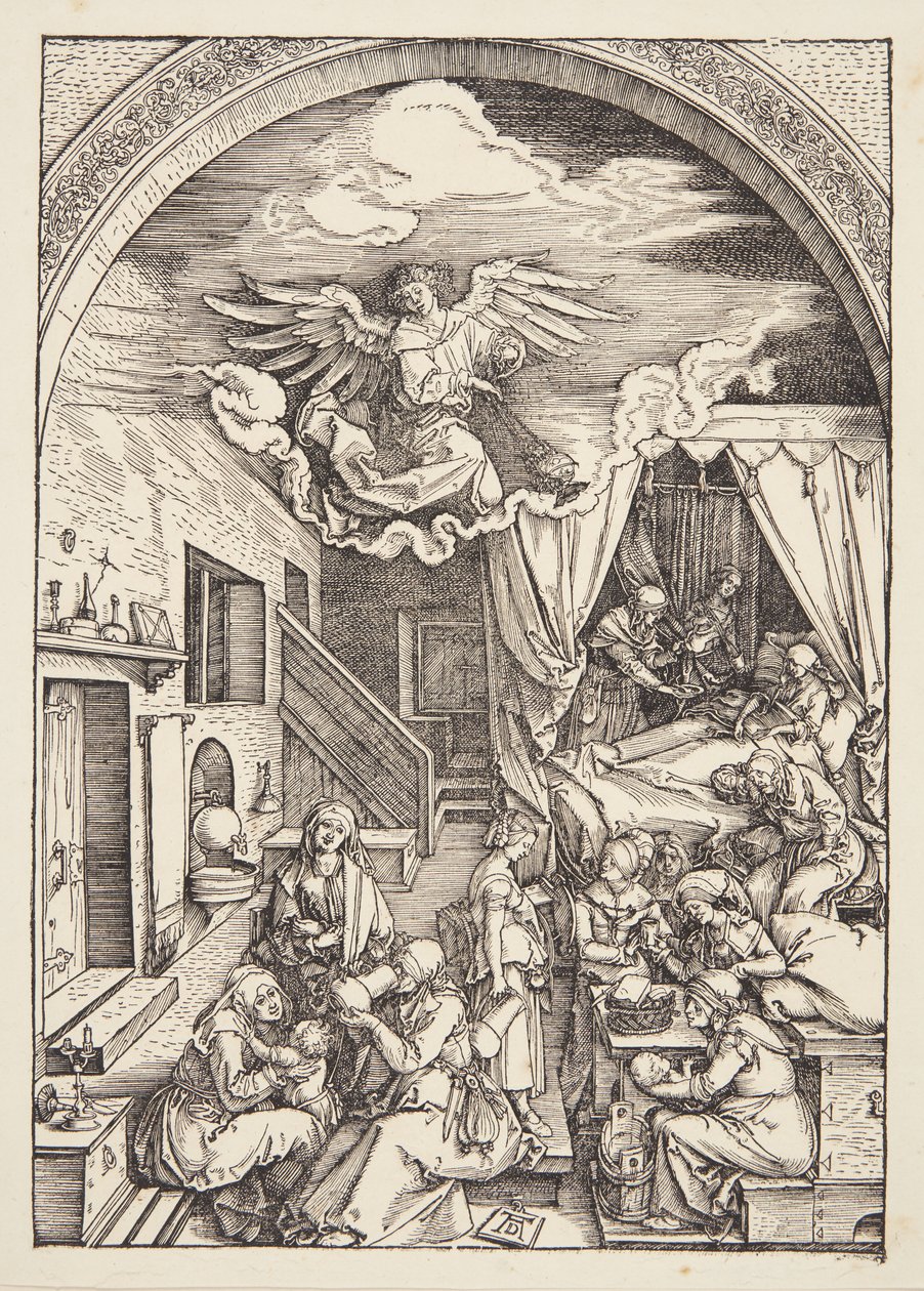 Jomfruens fødsel av Albrecht Dürer