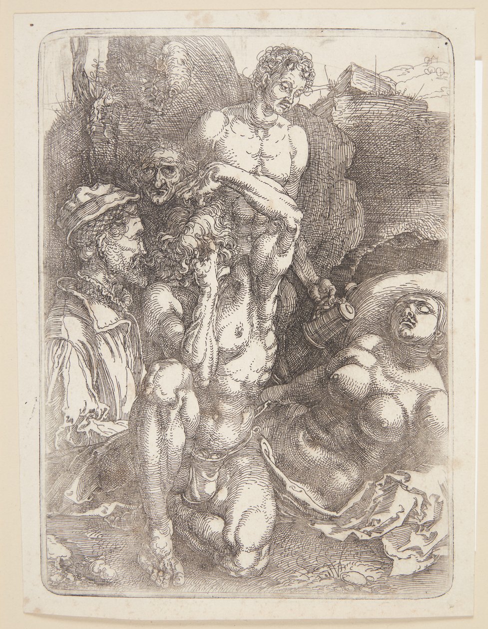 Den desperate mannen av Albrecht Dürer