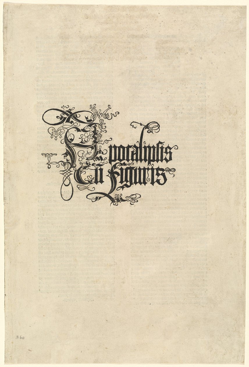 Tittelside av Albrecht Dürer