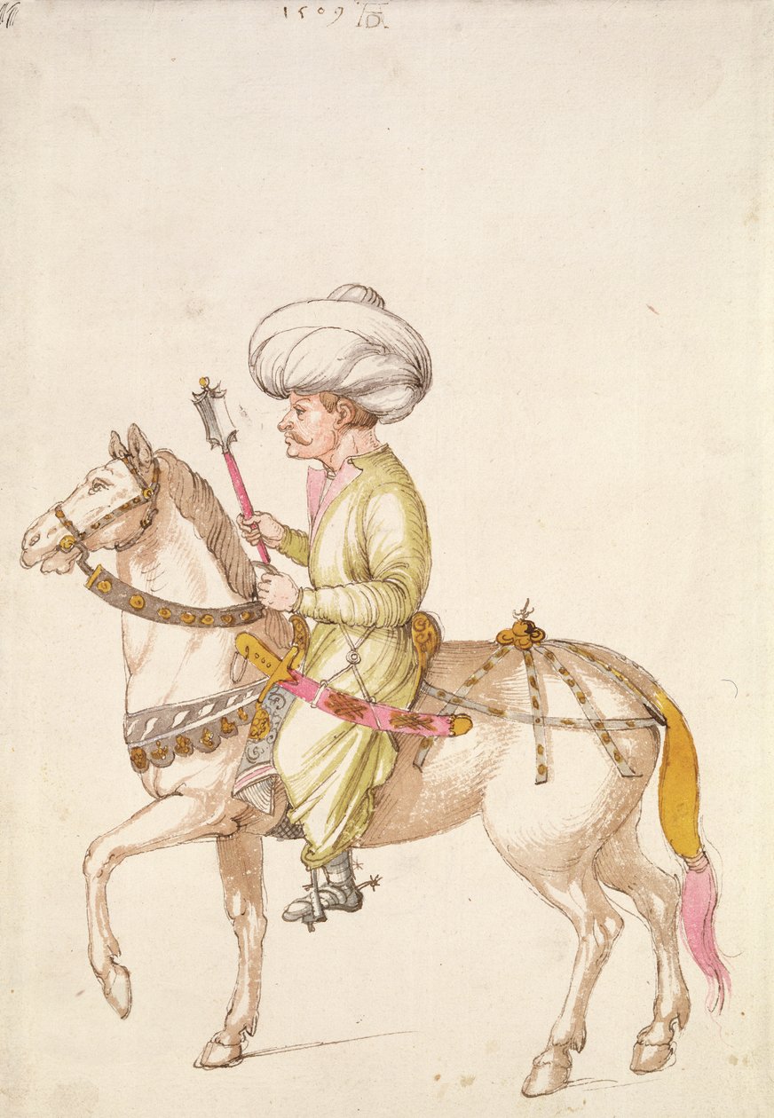Tyrkisk rytter av Albrecht Dürer
