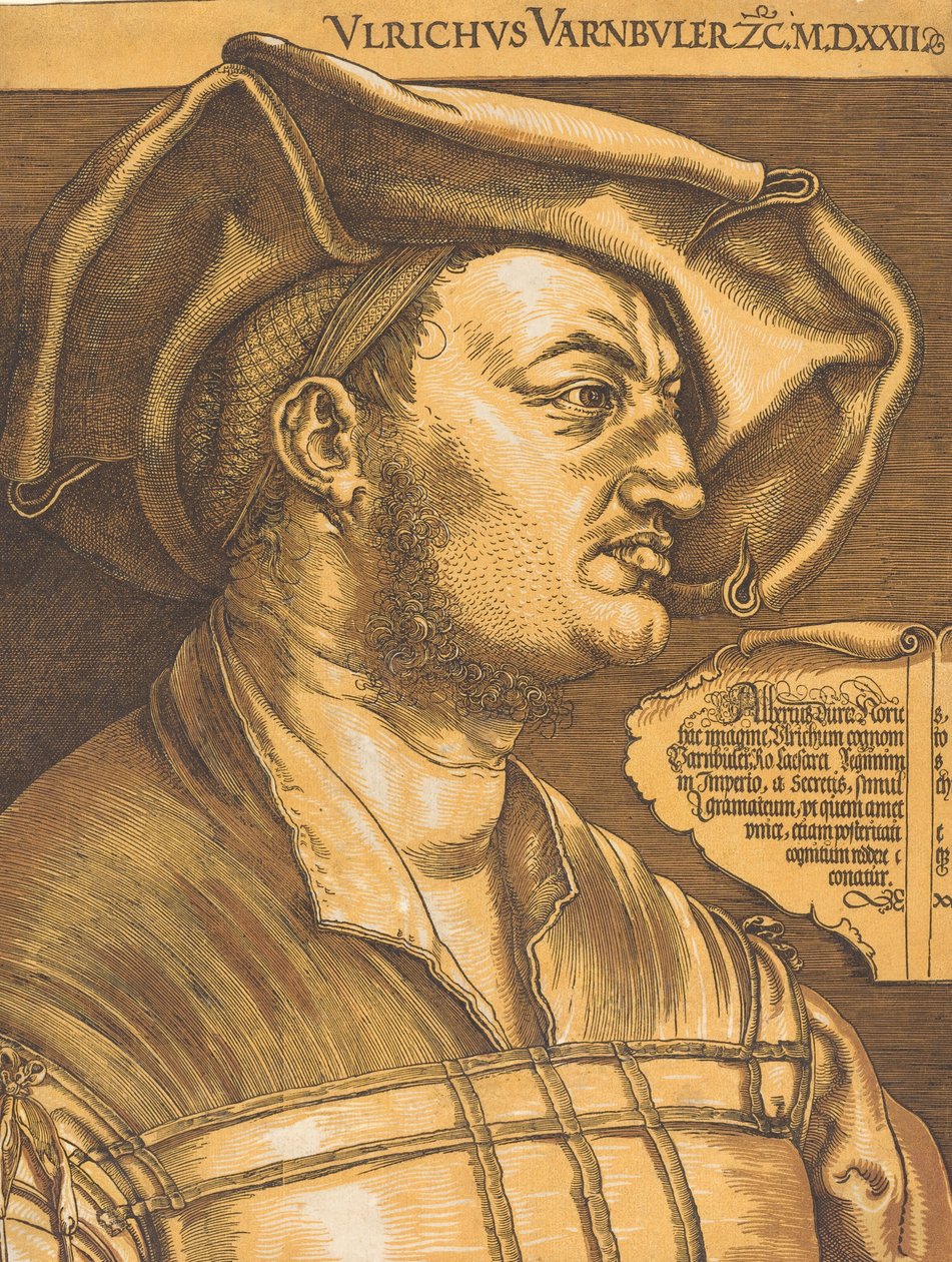 Ulrich Varnbüler, 1522 utgitt ca. 1620. av Albrecht Dürer