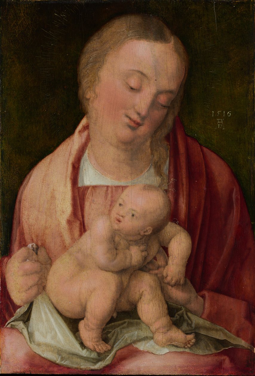 Jomfru og barn, 1516. av Albrecht Dürer
