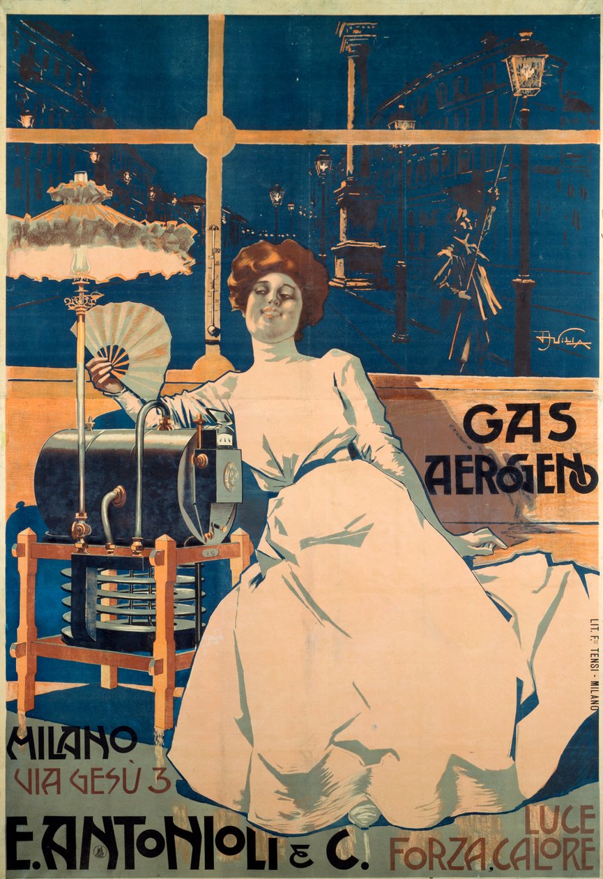 Reklameplakat for Antonioli