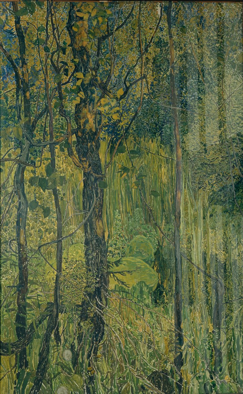 Sumpskog, 1917 av Aleksandr Jakovlevic Golovin