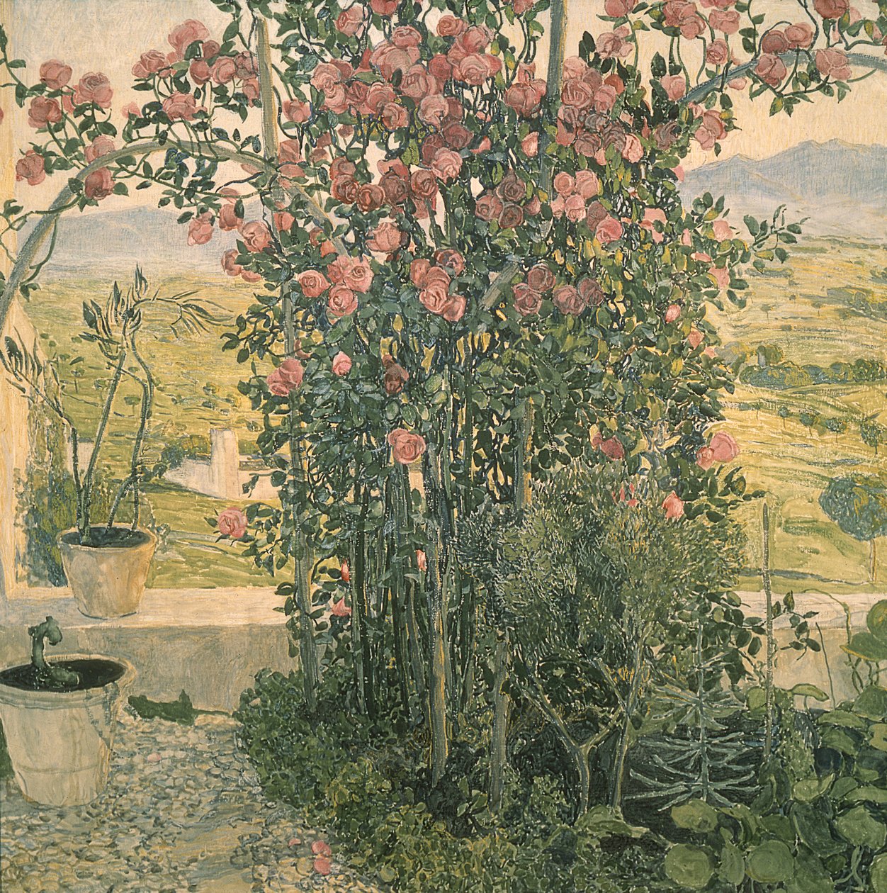 dalen i Umbria av Aleksandr Jakovlevic Golovin