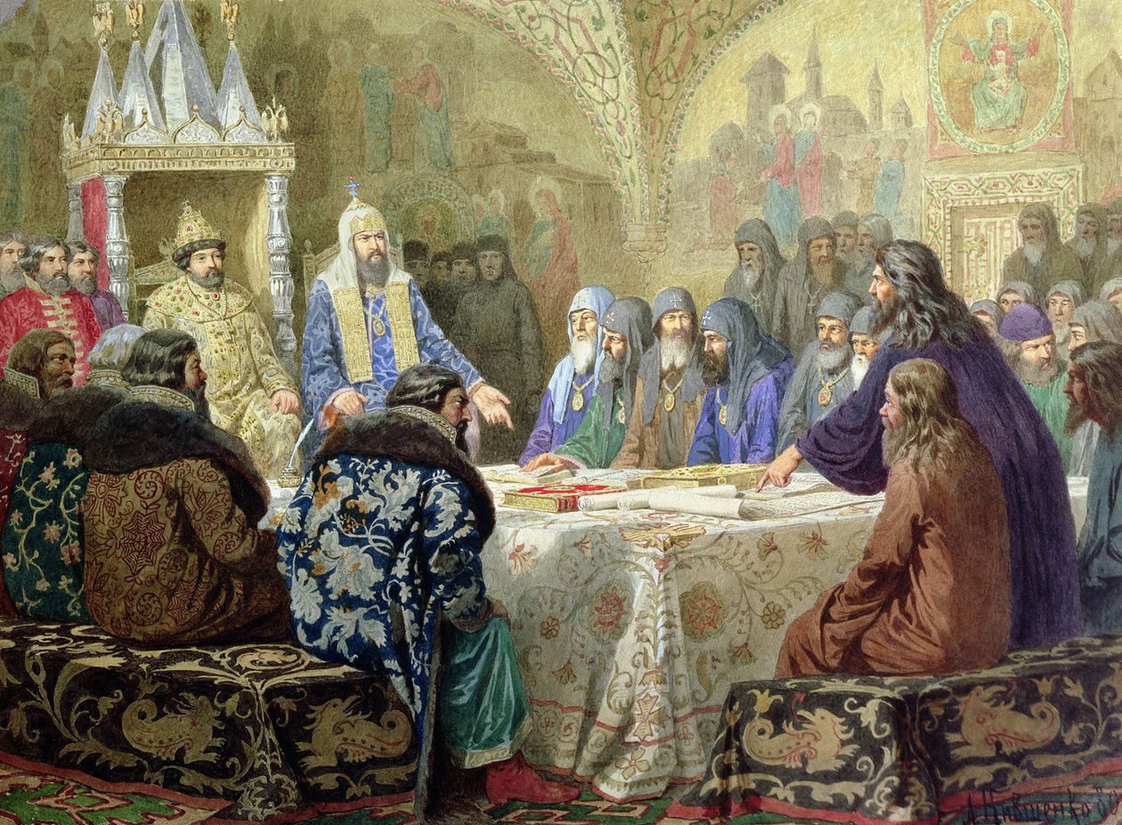 Råd i 1634: The Beginning of Church Dissidence in Russia, 1880 av Aleksei Danilovich Kivshenko