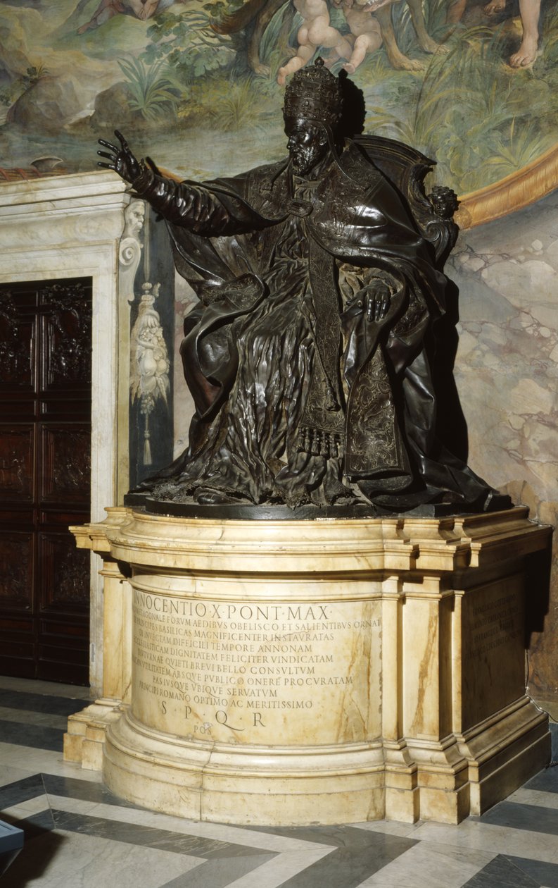 Innocent X (bronse) av Alessandro Algardi