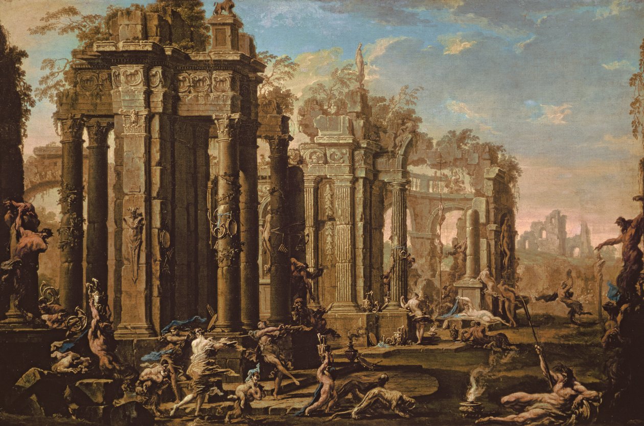 Bacchantene av Alessandro Magnasco