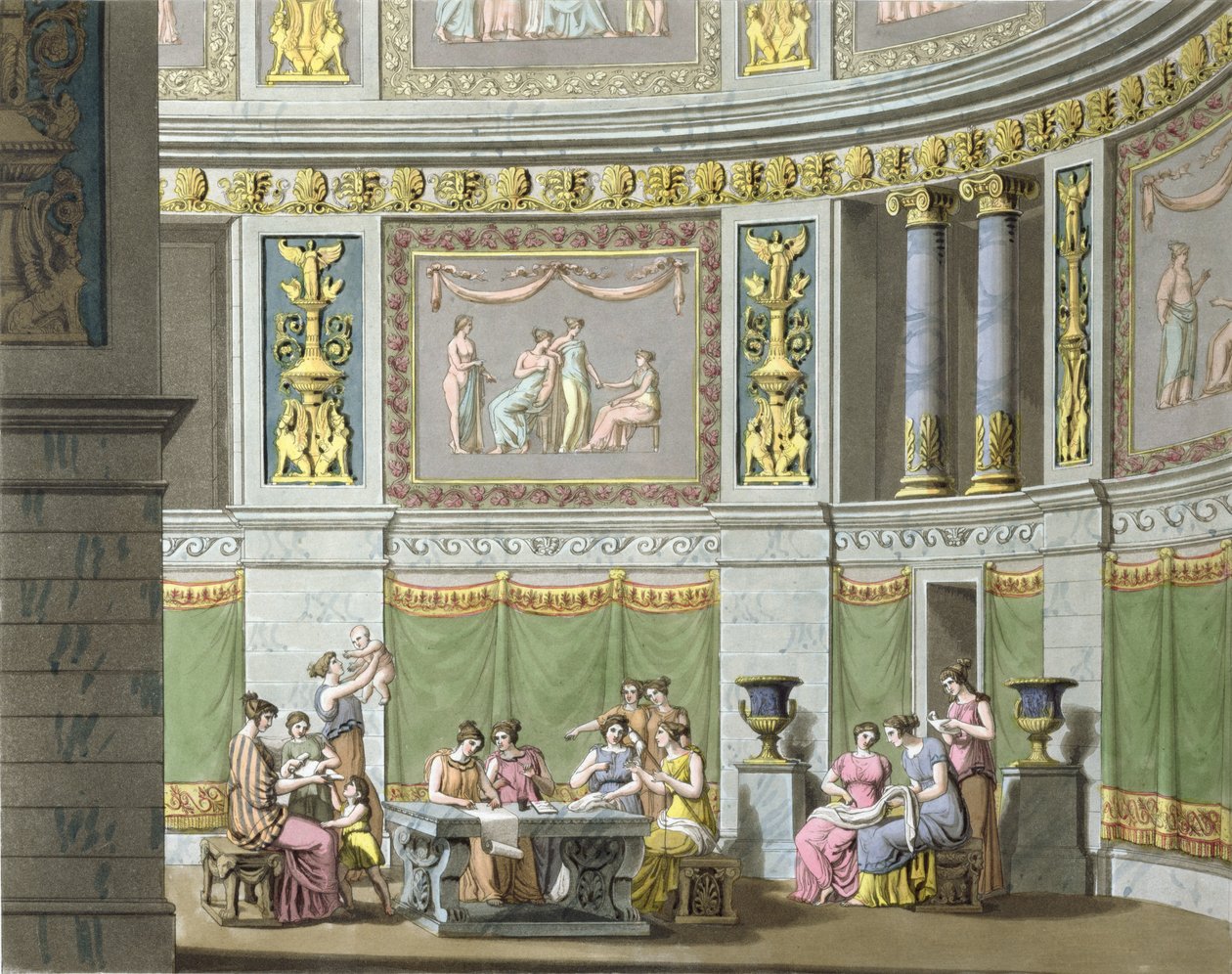 Gynaeceum, fra 