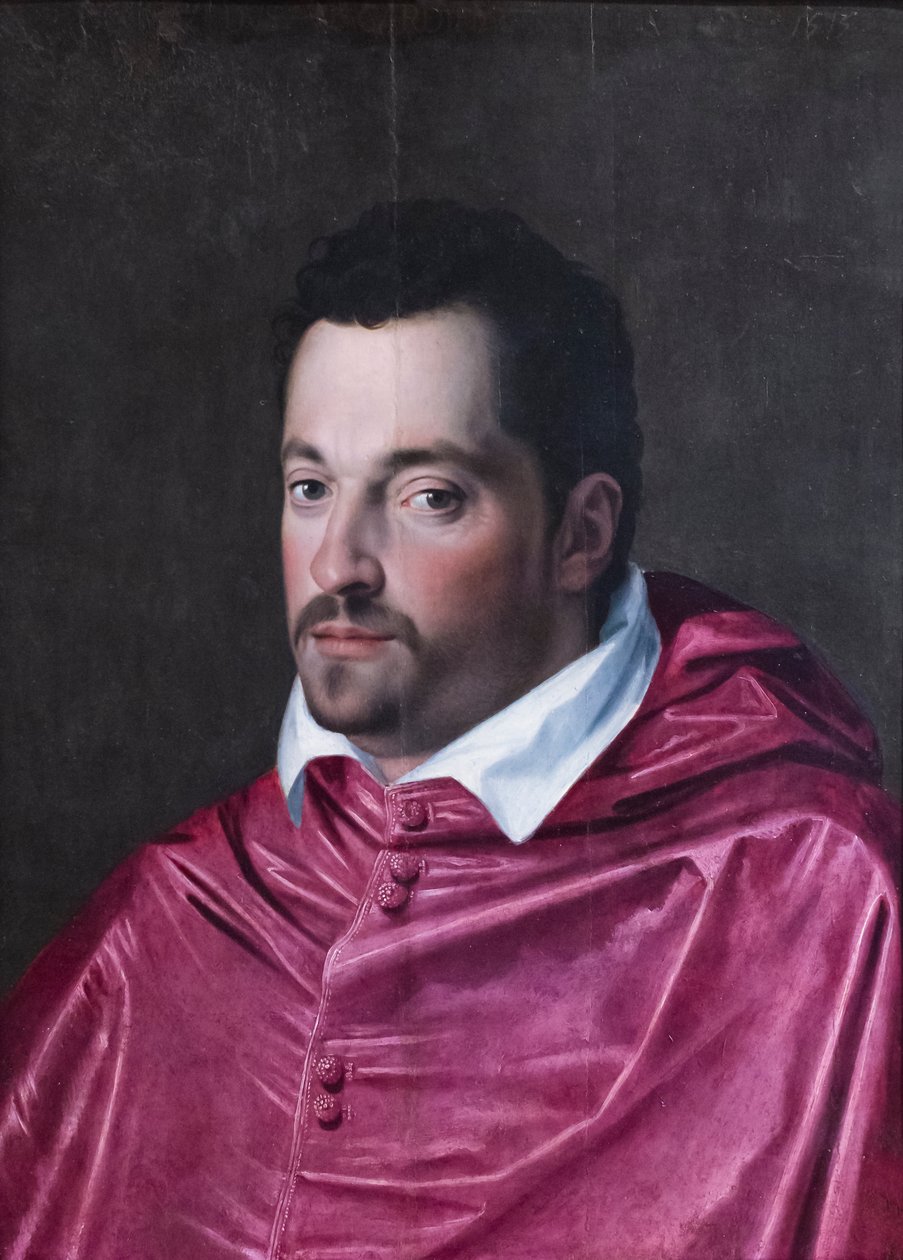 Portrett av kardinal Ferdinando Medici av Alessandro Allori