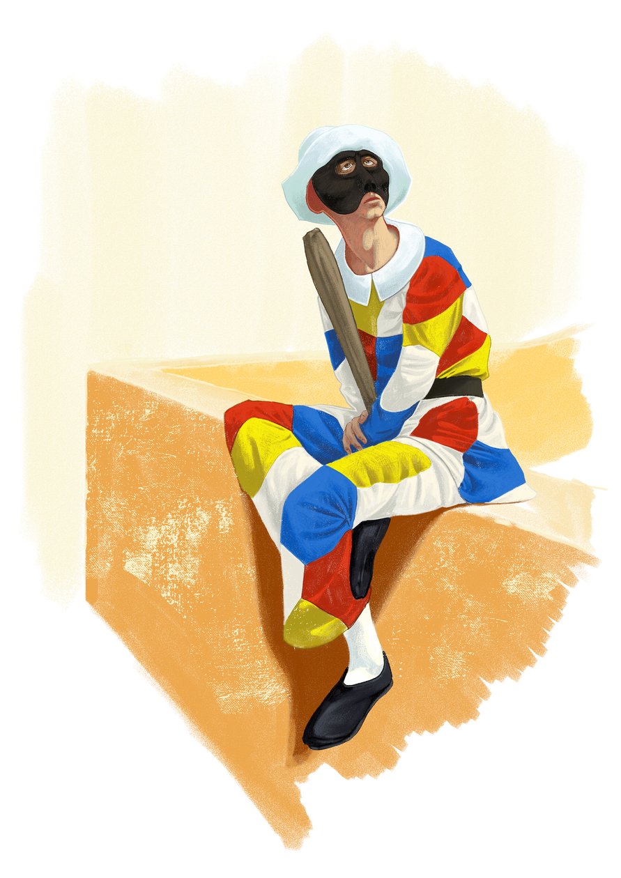 Harlekin av Alessandro Lonati