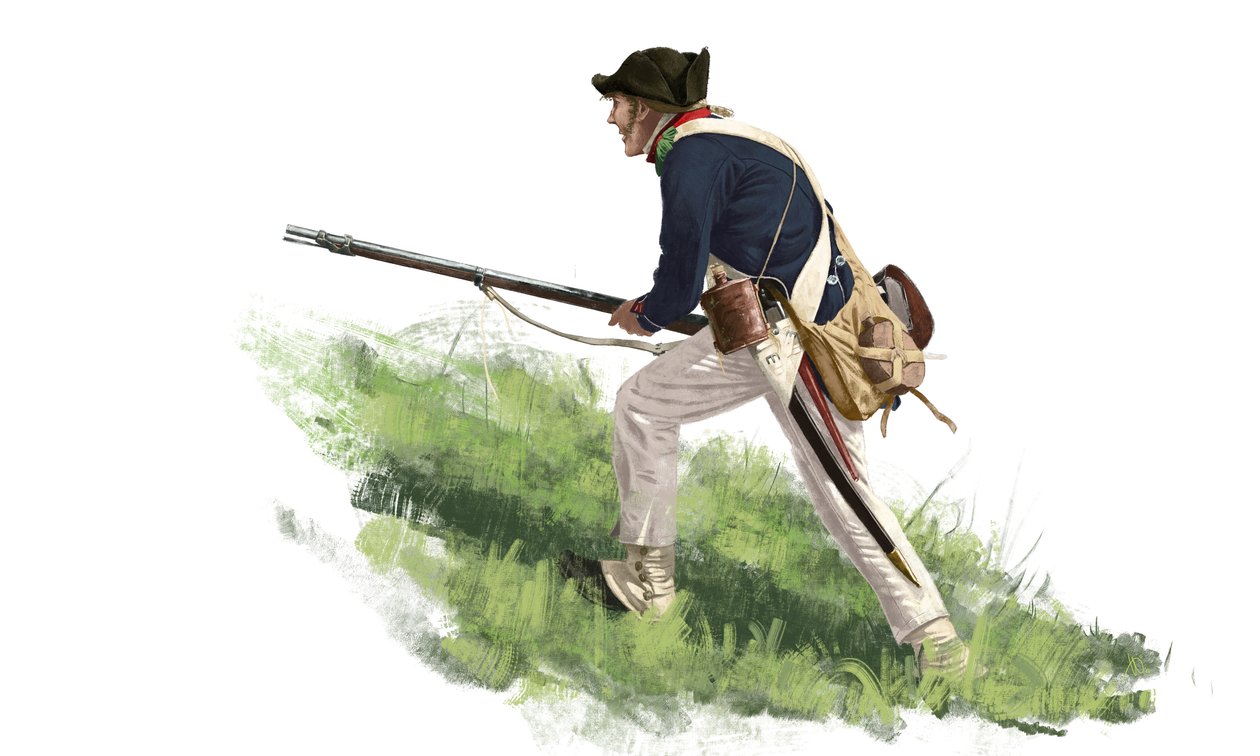 Infanteri, lett infanteri, Grand Army av Alessandro Lonati