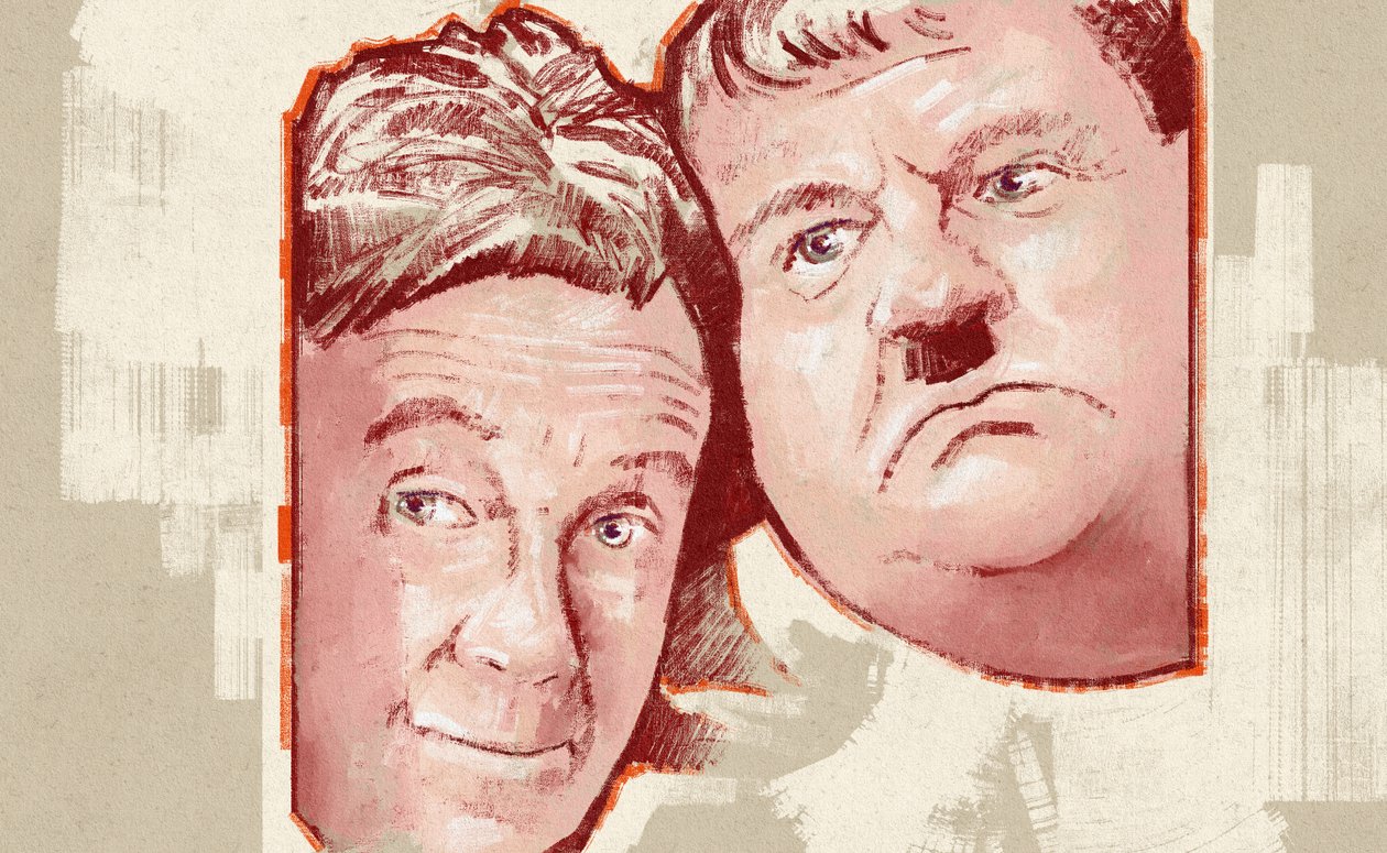 Stan Laurel og Oliver Hardy (illustrasjon) av Alessandro Lonati