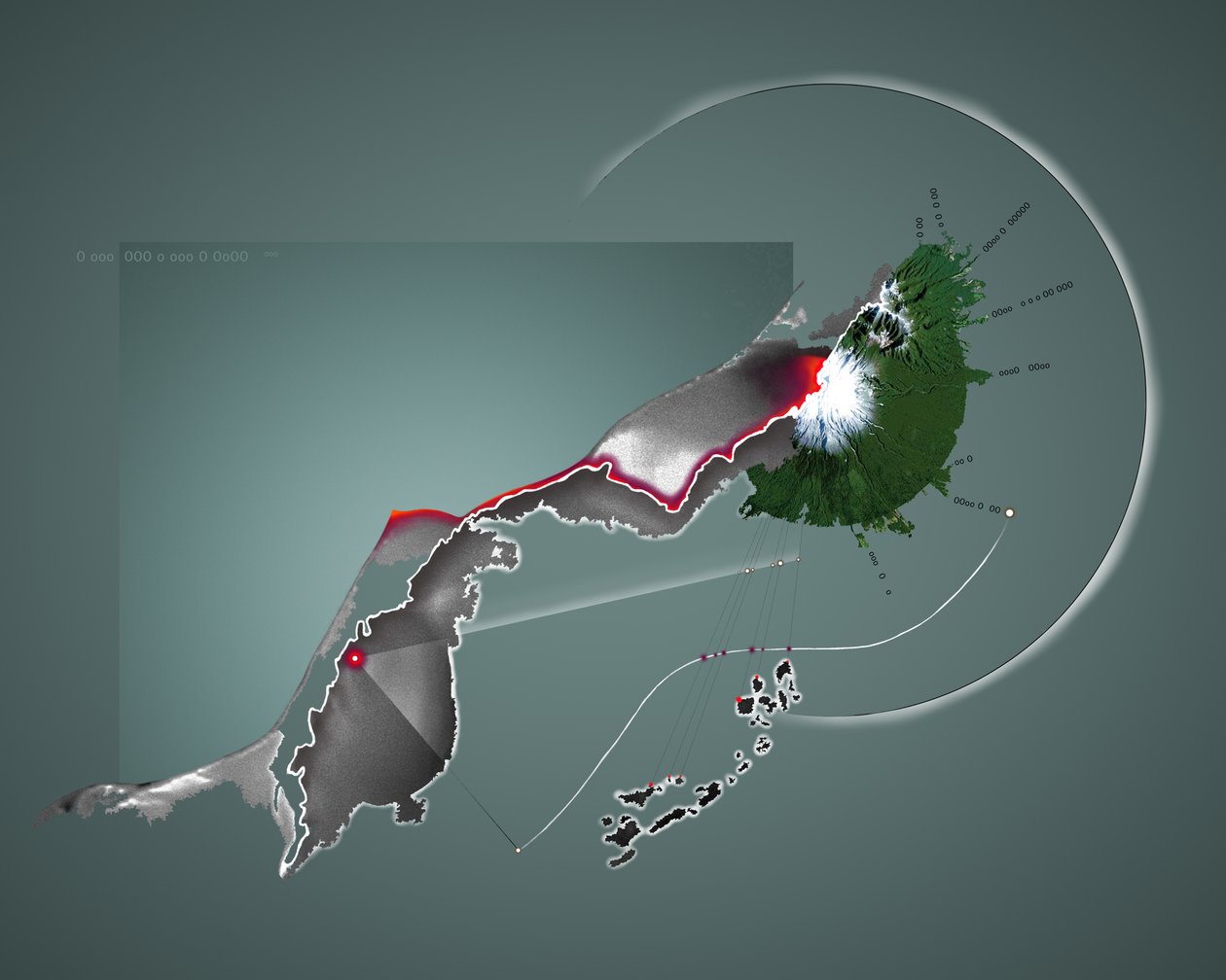 Ukraina angrepet av Russland, 2022 (illustrasjon) av Alessandro Lonati
