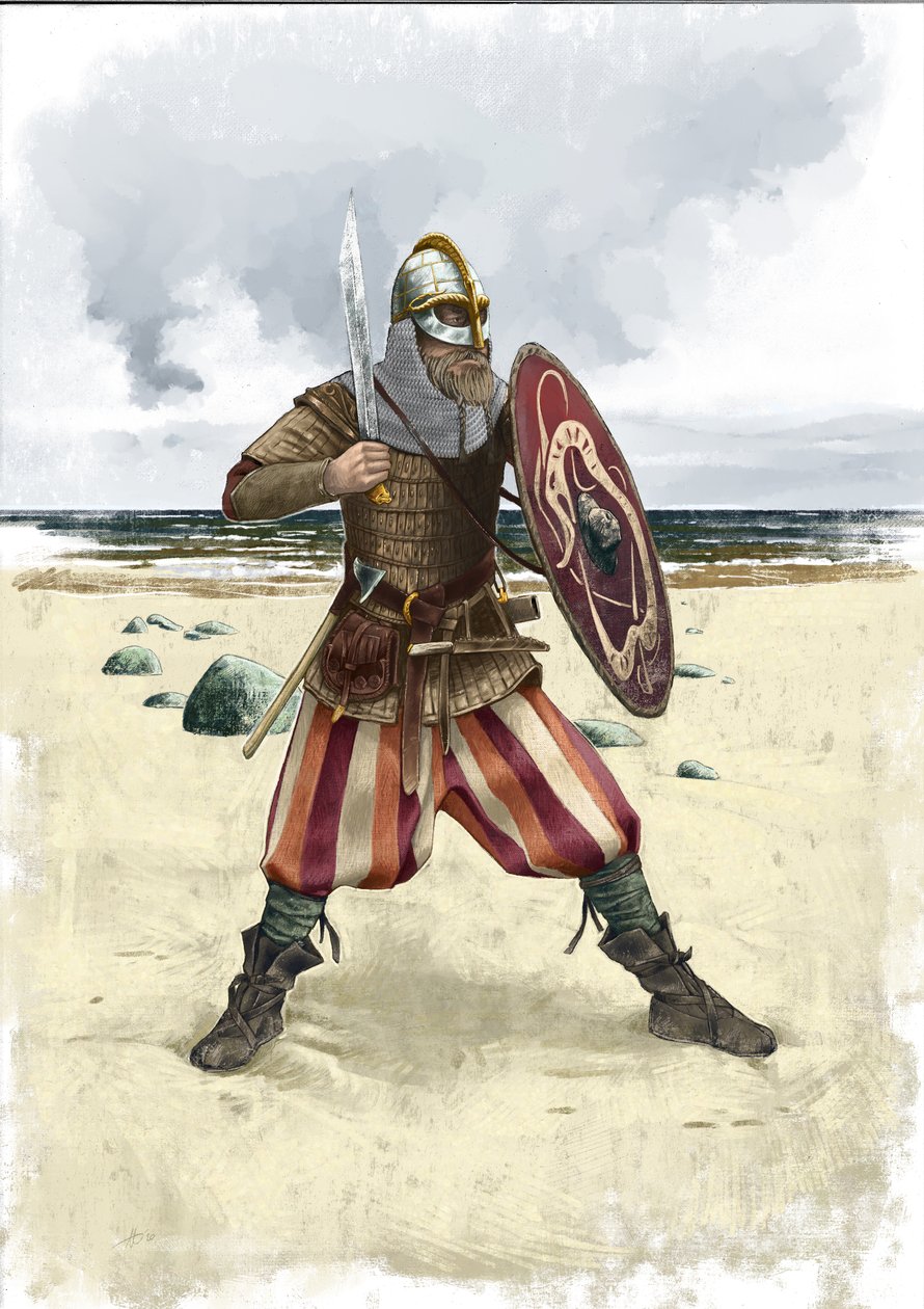 Viking kriger av Alessandro Lonati