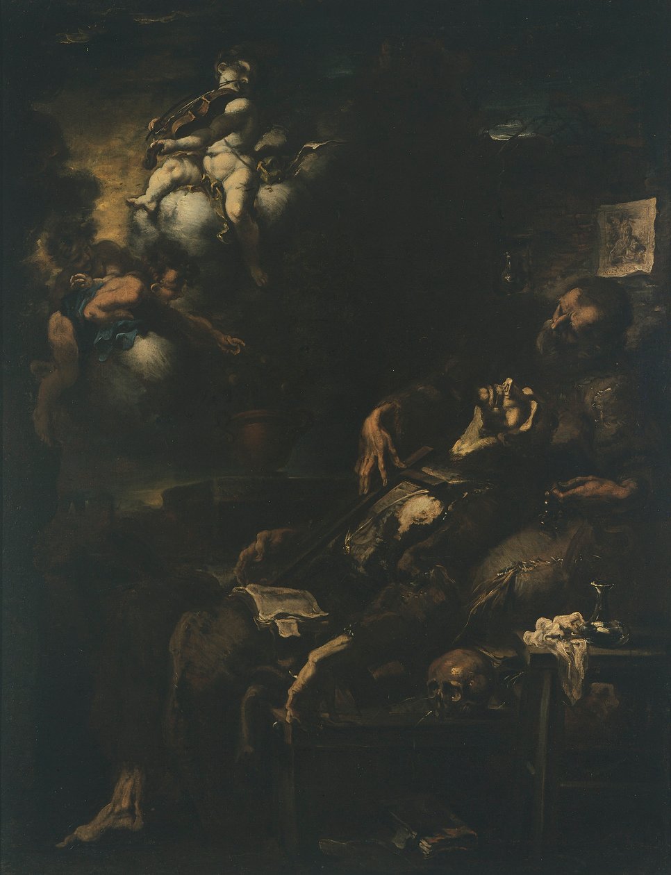 Ekstasen til St Francis av Alessandro Magnasco