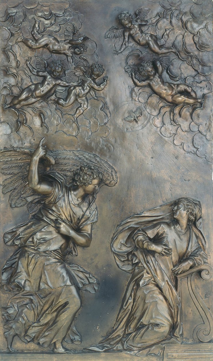 Bebudelsen, ca. 1583. av Alessandro Vittoria