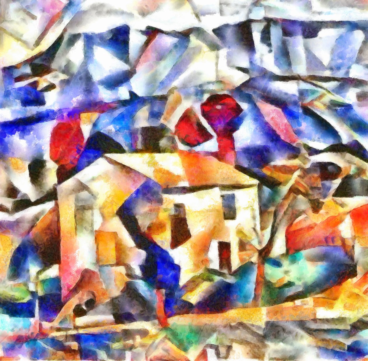 Sketch (landscape IV),2017, av Alex Caminker