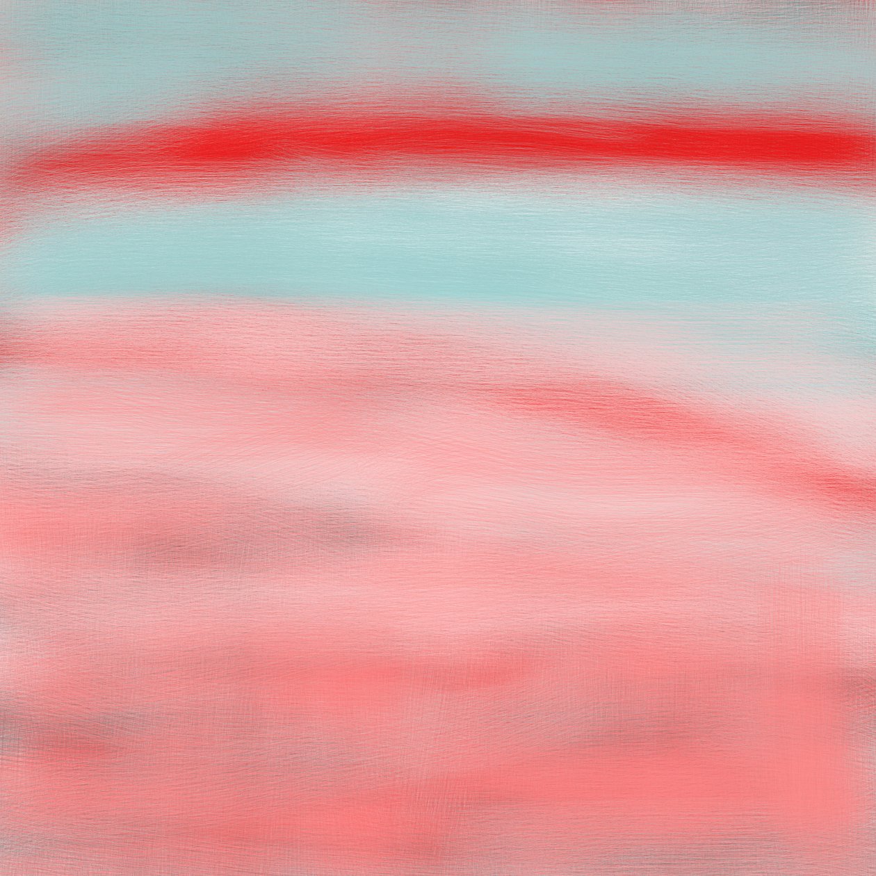 Sommerfelt (morgen),2015,(digitalt maleri) av Alex Caminker