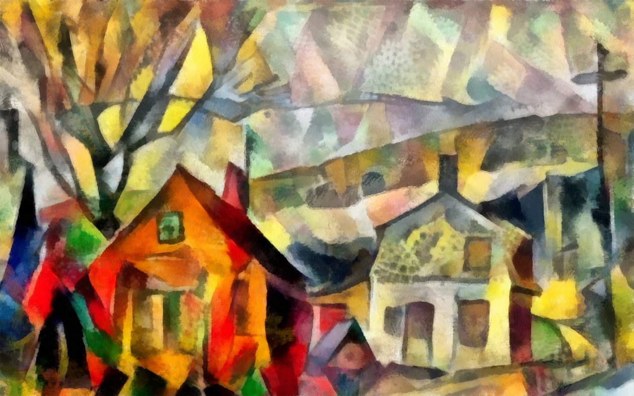 høstlandskap #2,2017, av Alex Caminker