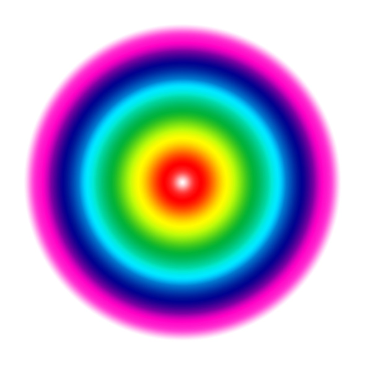 Geometriske lys,#1,(gradient) av Alex Caminker