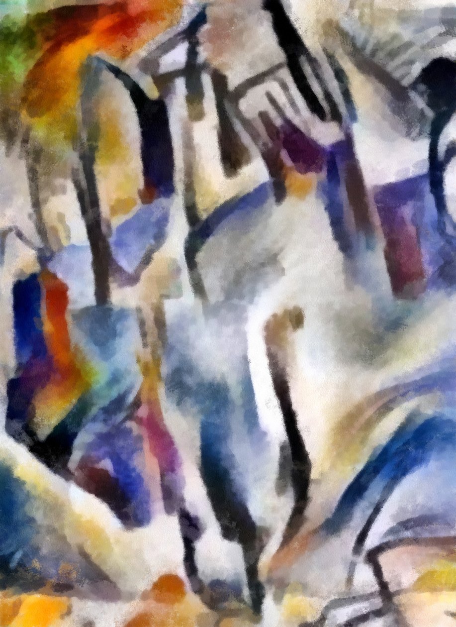 Snødekt skog, 2016, av Alex Caminker