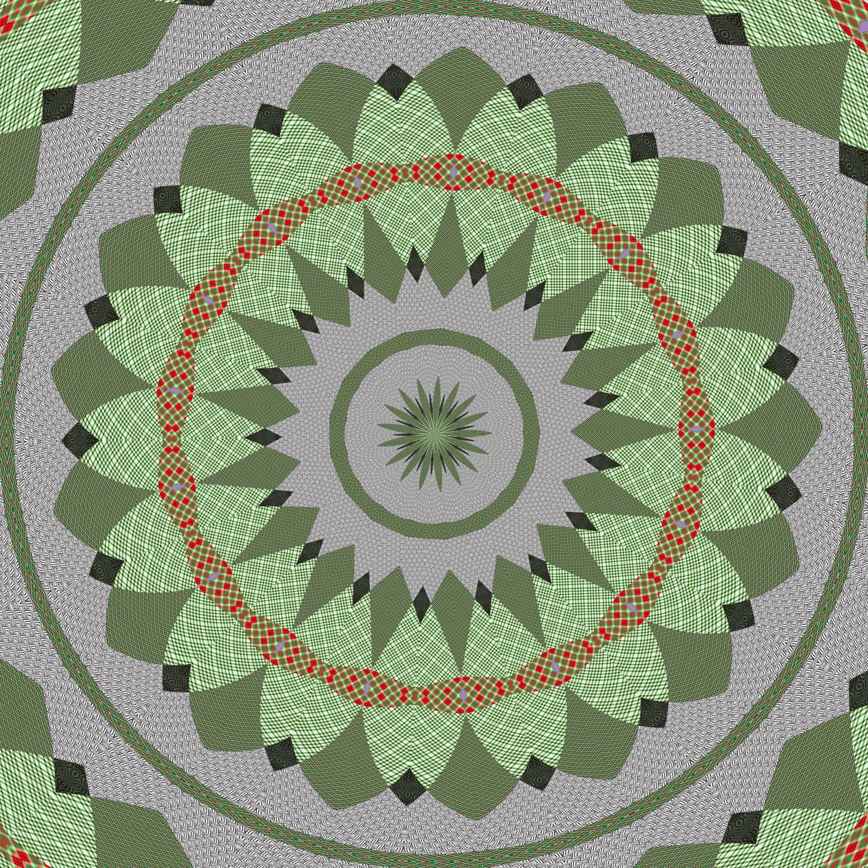 arabesk #1,2019,(digital) av Alex Caminker