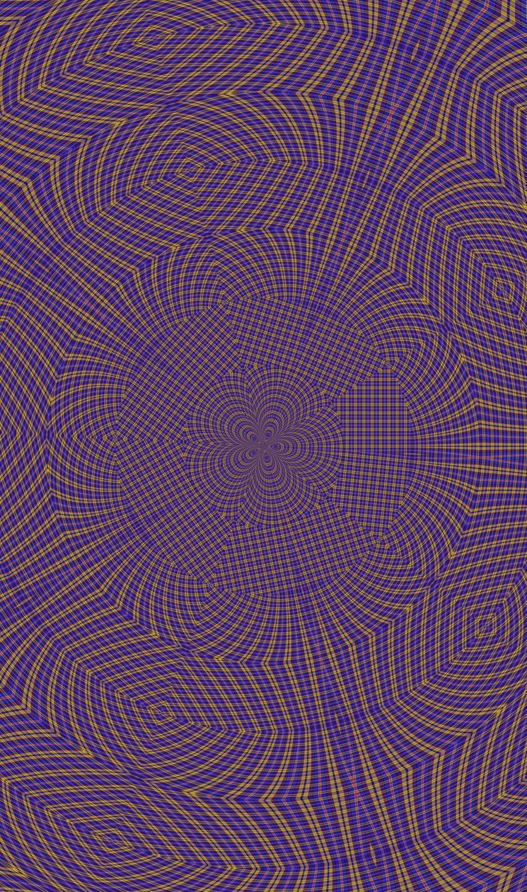 arabesk #20,2019,(blandet media) av Alex Caminker