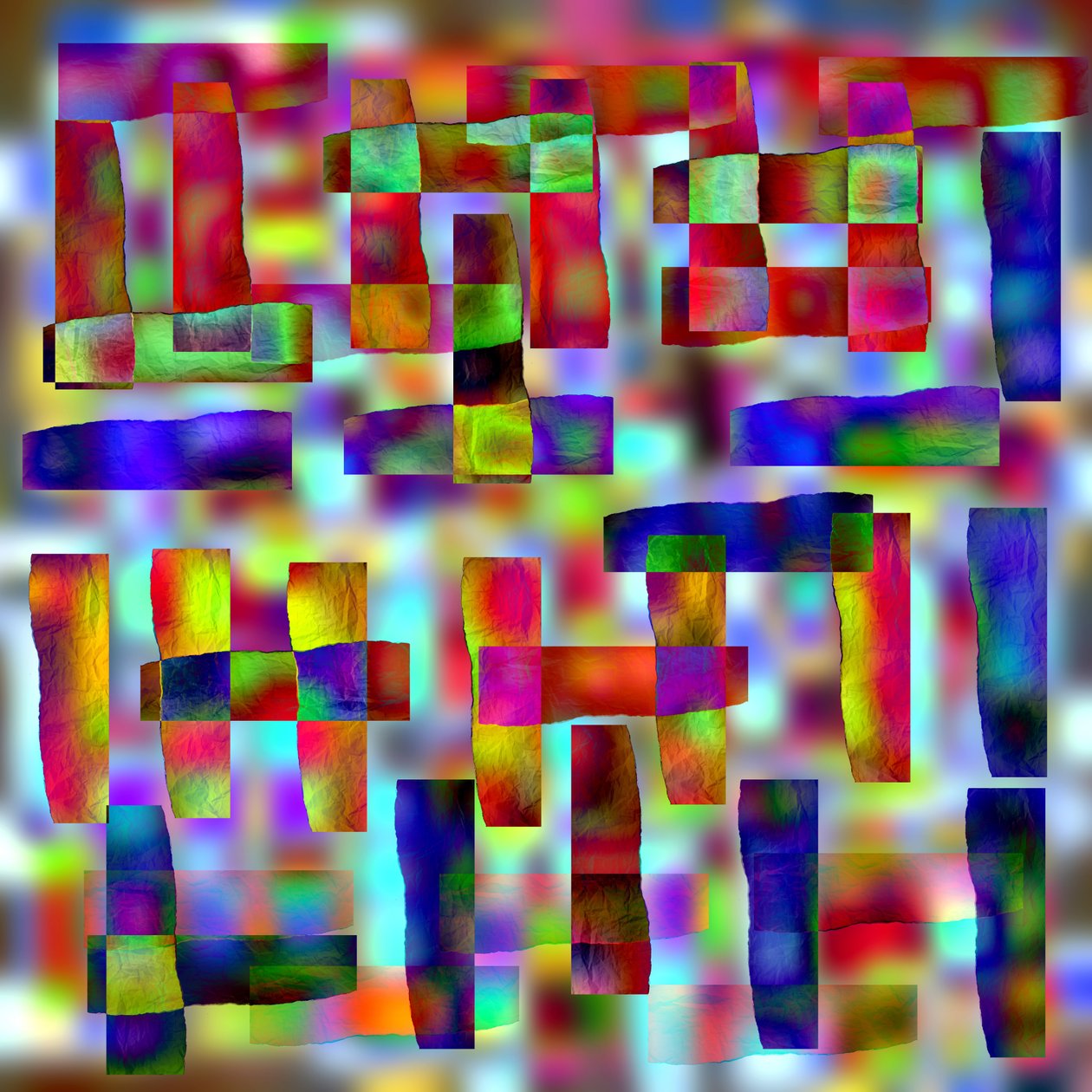 sirkelbevegelse, 2019, (blandet media) av Alex Caminker