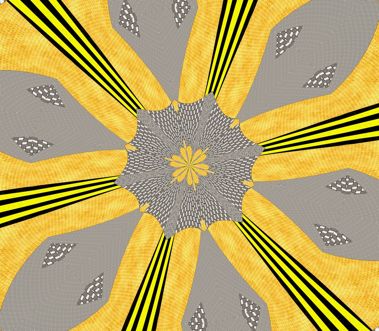blomster;72,2019,(blandet media) av Alex Caminker