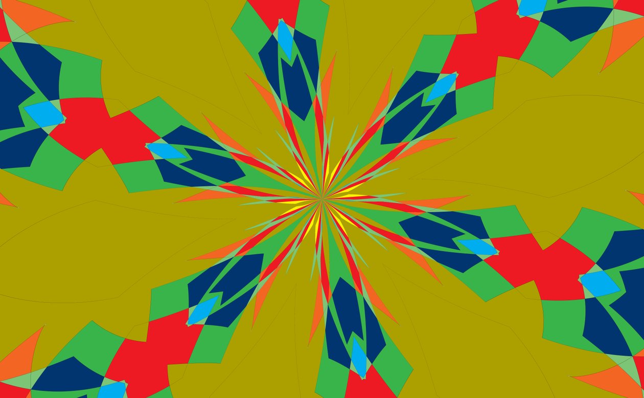 blomster #27,2019,(blandet media) av Alex Caminker