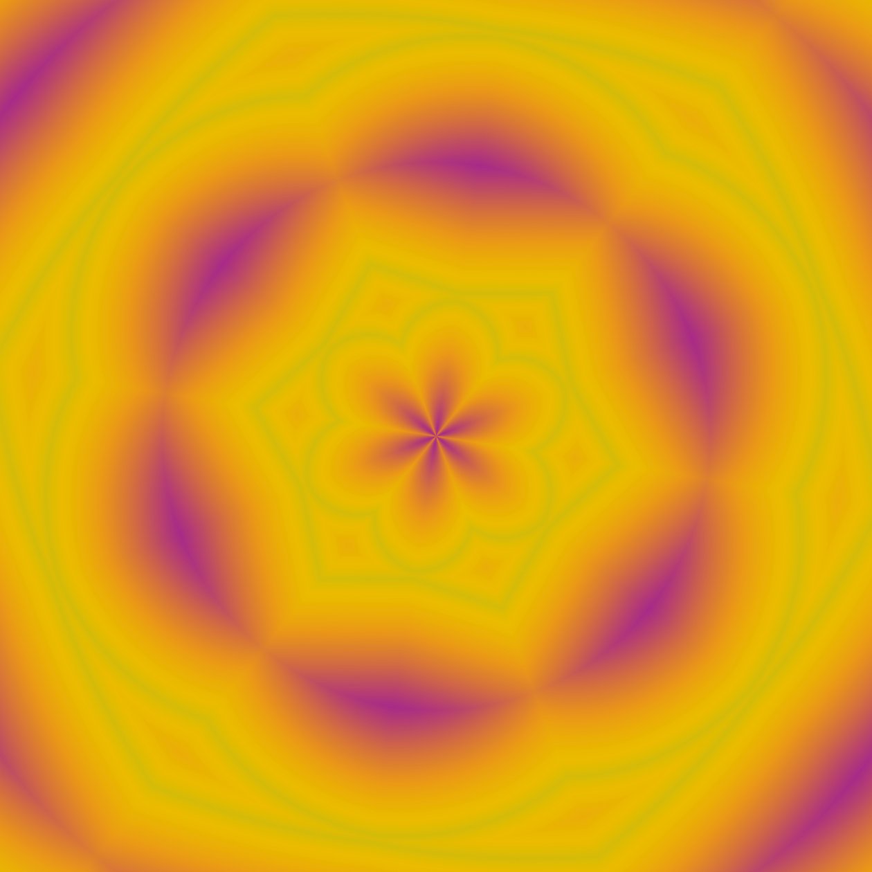 blomster #6,2019,(gradient) av Alex Caminker