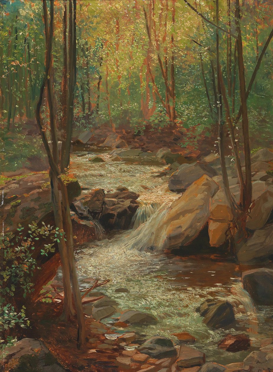 Woodland Stream av Alexander Demetrius Goltz