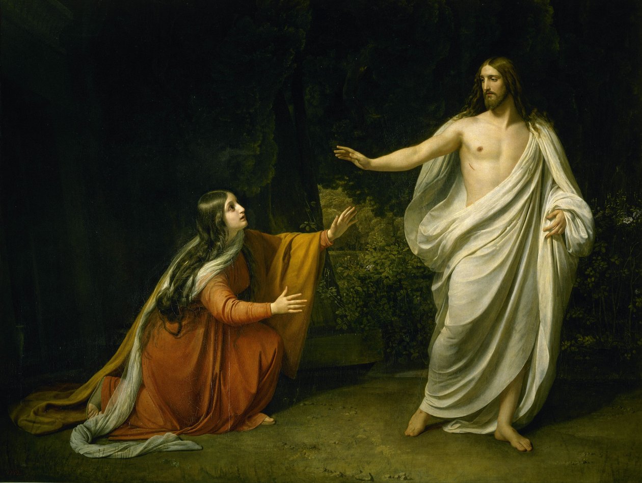 Kristi utseende for Maria Magdalena etter oppstandelsen av Alexander Andreyevich Ivanov